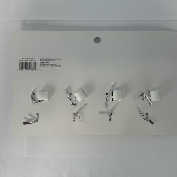 Room Essentials Silicone Straw Toppers Set - Picture 3 of 5